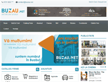 Tablet Screenshot of buzau.net